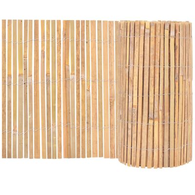 vidaXL Ograda od bambusa 1000 x 50 cm