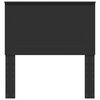 vidaXL Uzglavlje Crni hrast 80 cm Konstruirano drvo