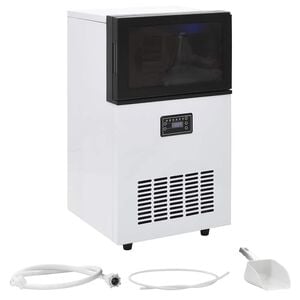 vidaXL Ledomat crni 45 kg / 24 h