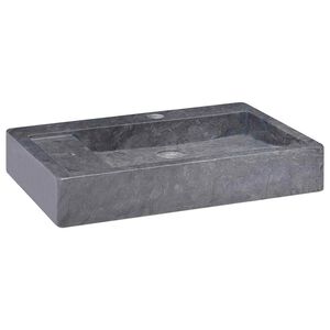 vidaXL Umivaonik crni 58 x 39 x 10 cm mramorni