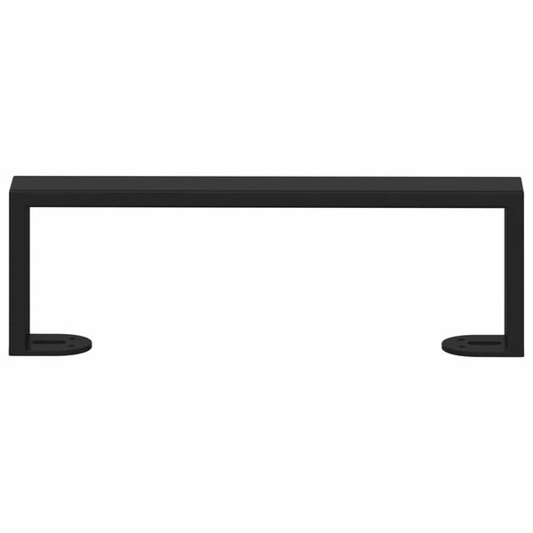 vidaXL Noge namje&scaron;taja 2 pcs Crna 311 x 40,5 x 100 mm Željezo