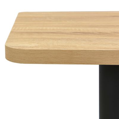 vidaXL Bistro stol boja hrasta 60 x 60 x 107