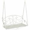 vidaXL Ljuljačka Čelik 110 x 52,5 x 47 cm Antič White