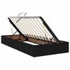vidaXL Krevet s od storage s madracem Crna 180 x 200 cm Lažna koža