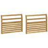 vidaXL Modul naslona za ruke 2 pcs Bijela 78,5 x 8,5 x 60 cm