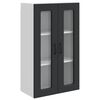 vidaXL Ploča za perilicu posuđa Kalmar Crna 60 x 31 x 100 cm