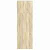 vidaXL Visoka komoda hrasta sonome 40x41x124 cm od konstruiranog drva