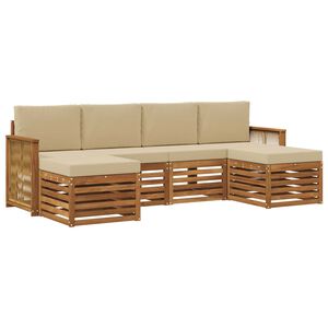 vidaXL Setovi sofa Čvrsto drvo akacije
