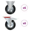 vidaXL Kotačići 12 kom 160 mm
