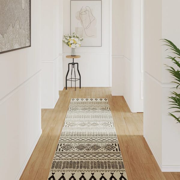 vidaXL Unutarnji i vanjski tepih raznobojni 80 x 300 cm protuklizni