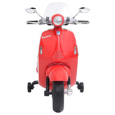 vidaXL Električni motocikl igračka Vespa GTS300 crveni