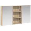 vidaXL Set ormarića za kupaonicu 3 kom. 90 x 10,5 x 50 cm