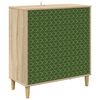 vidaXL Kreveta GELEEN Sonoma 69 x 33 x 75 cm Konstruirano drvo