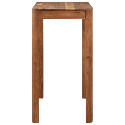 vidaXL Barski stol od drva bagrema s premazom boje meda 110x55x106 cm