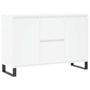 vidaXL Komoda bijela 101,5x35x70 cm od konstruiranog drva