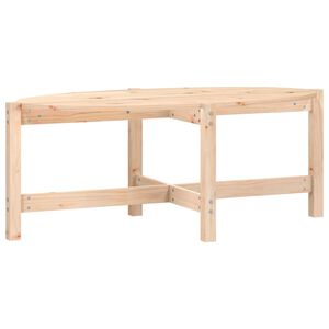 vidaXL Stolić za kavu 118 x 63 x 45 cm od masivne borovine