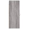 vidaXL Zidni ormarić siva boja hrasta sonome 34,5 x 34 x 90 cm