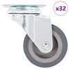 vidaXL Okretni kotačići 32 kom 50 mm