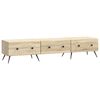 vidaXL TV ormar Hrast sonoma 147 x 34,5 x 30 cm Konstruirano drvo