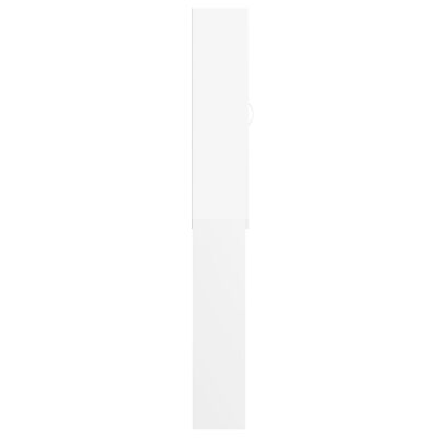 vidaXL Ormarić za perilicu rublja bijeli 64 x 25,5 x 190 cm