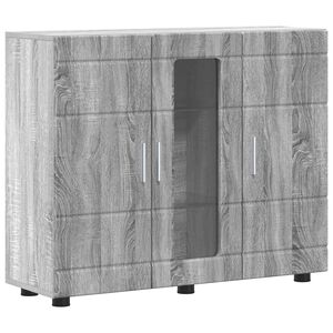 vidaXL Drveni ormar Siva Sonoma 88,5 x 30,5 x 73 cm Konstruirano drvo