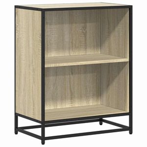 vidaXL Ormar za knjige sonoma hrast 60x35x76 cm konstruirano drvo
