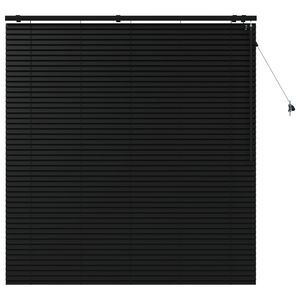 vidaXL Venecijanska roleta Crna 150 x 160 cm 35 mm