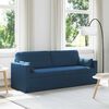 vidaXL Sofa Plava 198 x 78 x 80 cm tkanina