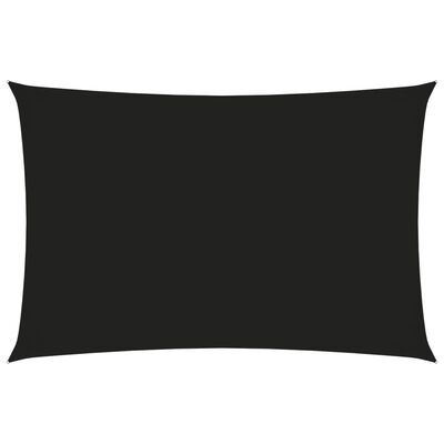vidaXL Jedro protiv sunca od tkanine Oxford pravokutno 2 x 4 m crno