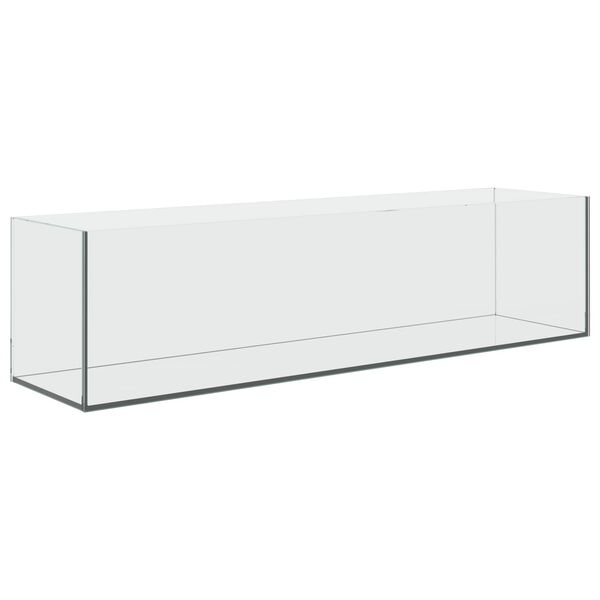 vidaXL Akvarij s pohranom *Transparent*an 80 x 20 x 20 cm Stakl