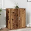 vidaXL Ormari za cipele 2 kom staro drvo 32x35x70 cm konstruirano drvo