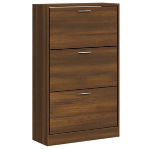 vidaXL Ormarić za cipele boja hrasta 63x24x103 cm konstruirano drvo