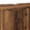 vidaXL Ormarić za umivaonik s policom Staro drvo 60 x 30 x 60 cm