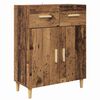 vidaXL Highboard Staro drvo 69,5 x 34 x 180 cm Konstruirano drvo