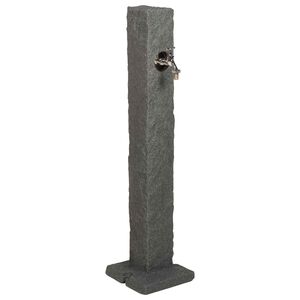 vidaXL Ba&scaron;tenski tanker Antracit 26 x 26 x 98 cm PE