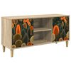vidaXL TV ormar ZAANDAM 102 x 33 x 50 cm Sonoma Konstruirano drvo
