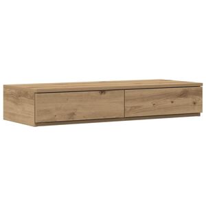 vidaXL Ladice za krevet Umjetnički hrast 100 x 36,5 x 16,5 cm