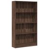 vidaXL Regal za knjige boja hrasta 80x24x143 cm konstruirano drvo