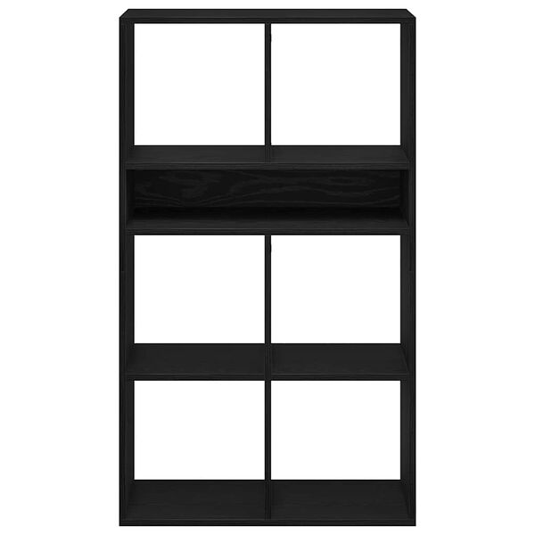 vidaXL Ormarić za knjige crni 66x31x112 cm od konstruiranog drva