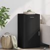vidaXL Komoda crna 50 x 42,5 x 93 cm od konstruiranog drva