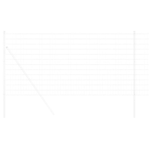 vidaXL Euro ograda 1 x 10 m Željezo prekriveno PVC-om