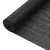 vidaXL Mreža za privatnost crna 3,6 x 50 m HDPE 75 g/m&sup2;