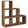 vidaXL Pregrada / regal za knjige 3 razina boja drva 99x29x99cm drveni