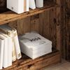 vidaXL Regal za knjige boja starog drva 80x24x76 cm konstruirano drvo