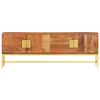 vidaXL TV ormarić od masivnog bagremovog drva 140 x 30 x 50 cm