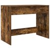 vidaXL Stol s ladicom Dimljeni hrast 100 x 50 x 78 cm