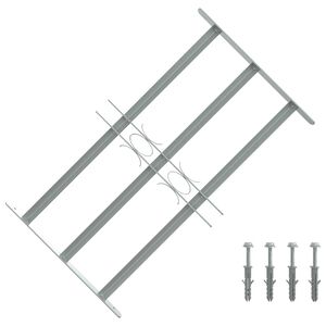 Podesiva sigurnosna re&scaron;etka za prozore s 3 prečke 500 - 650 mm