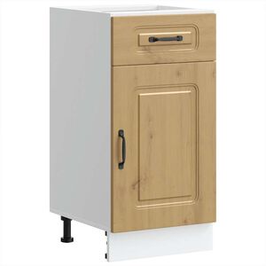 vidaXL Donji kuhinjski ormarić Kalmar boja hrasta konstruirano drvo