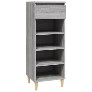 vidaXL Ormarić za cipele sivi hrast 40x36x105 cm konstruirano drvo