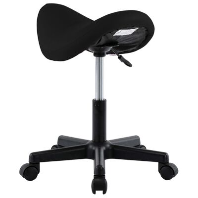 vidaXL Radni stolac od umjetne kože crni